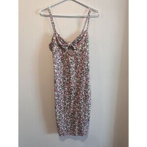 Haley & June Bodycon Floral Mini Dress L